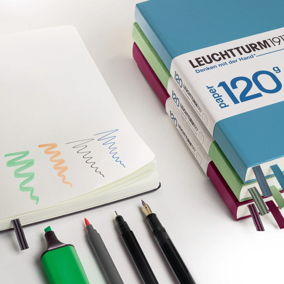 A5 Notizbuch 120g / schwarz