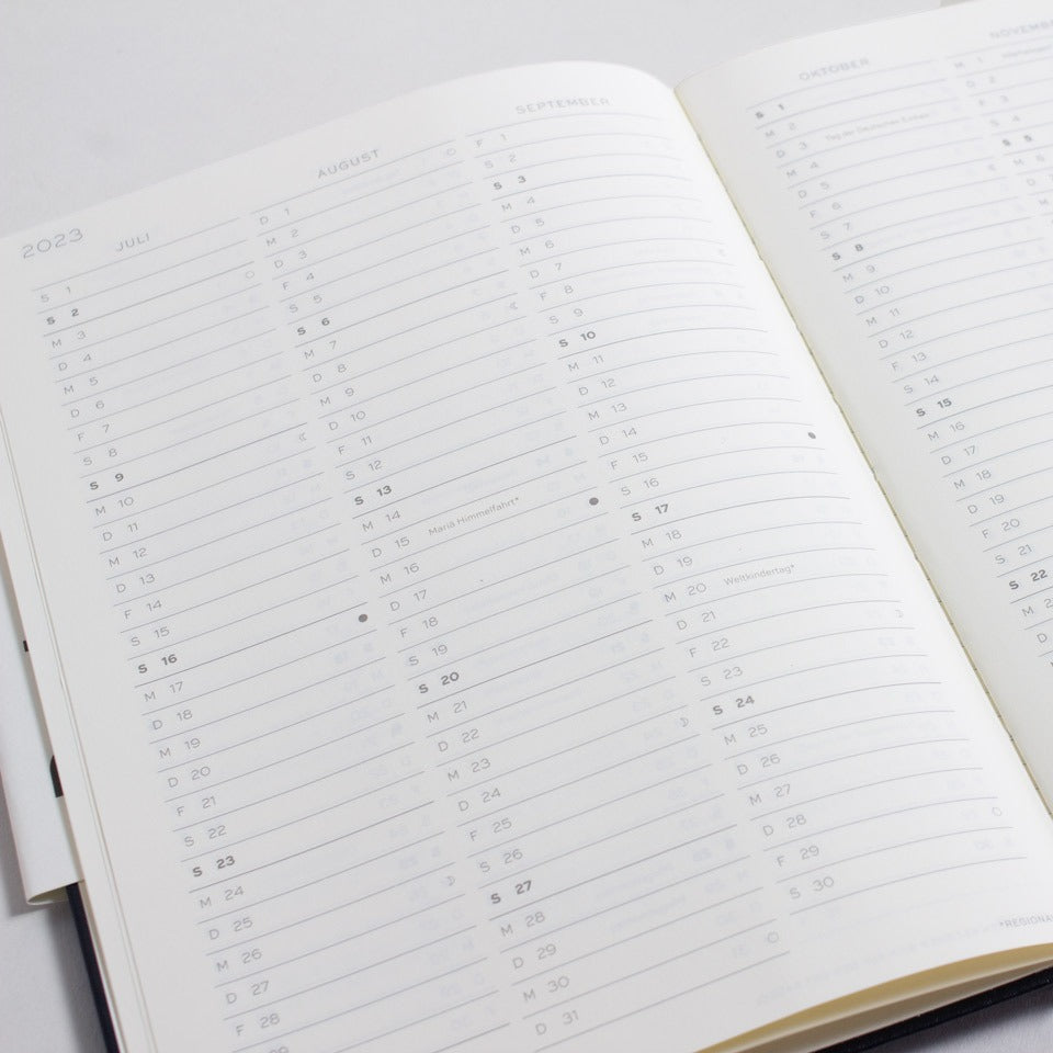 18 Monate Wochenkalender + Notizen 2026/2027