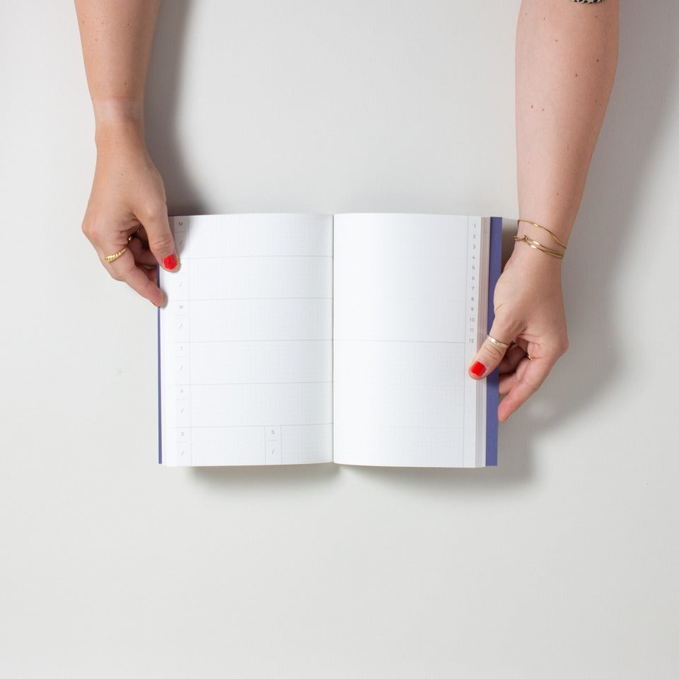 The Completist Wochenplaner A5 Gradient Nr. 1 – Undatierte Kalender