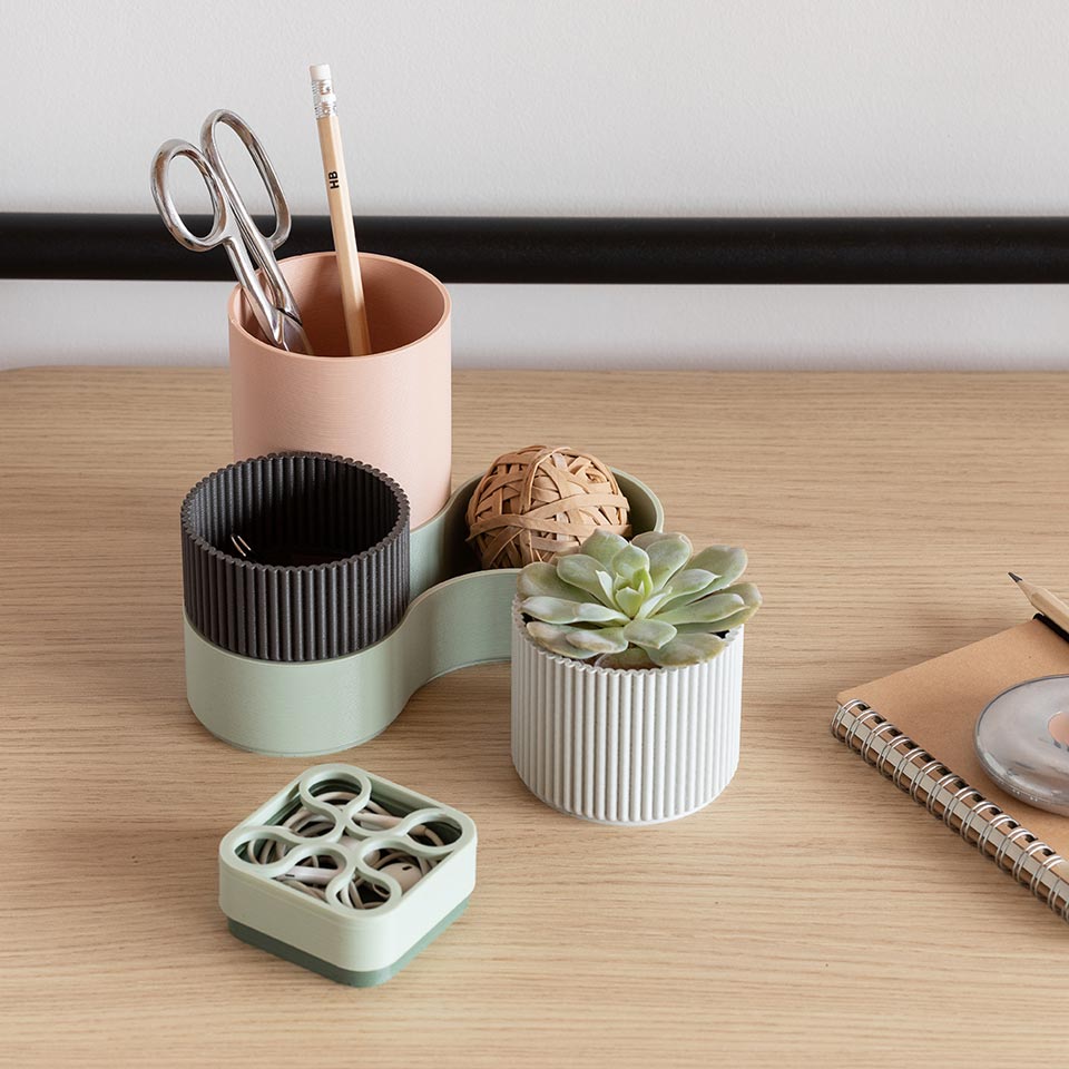 Schreibtischutensilo Desk Pots