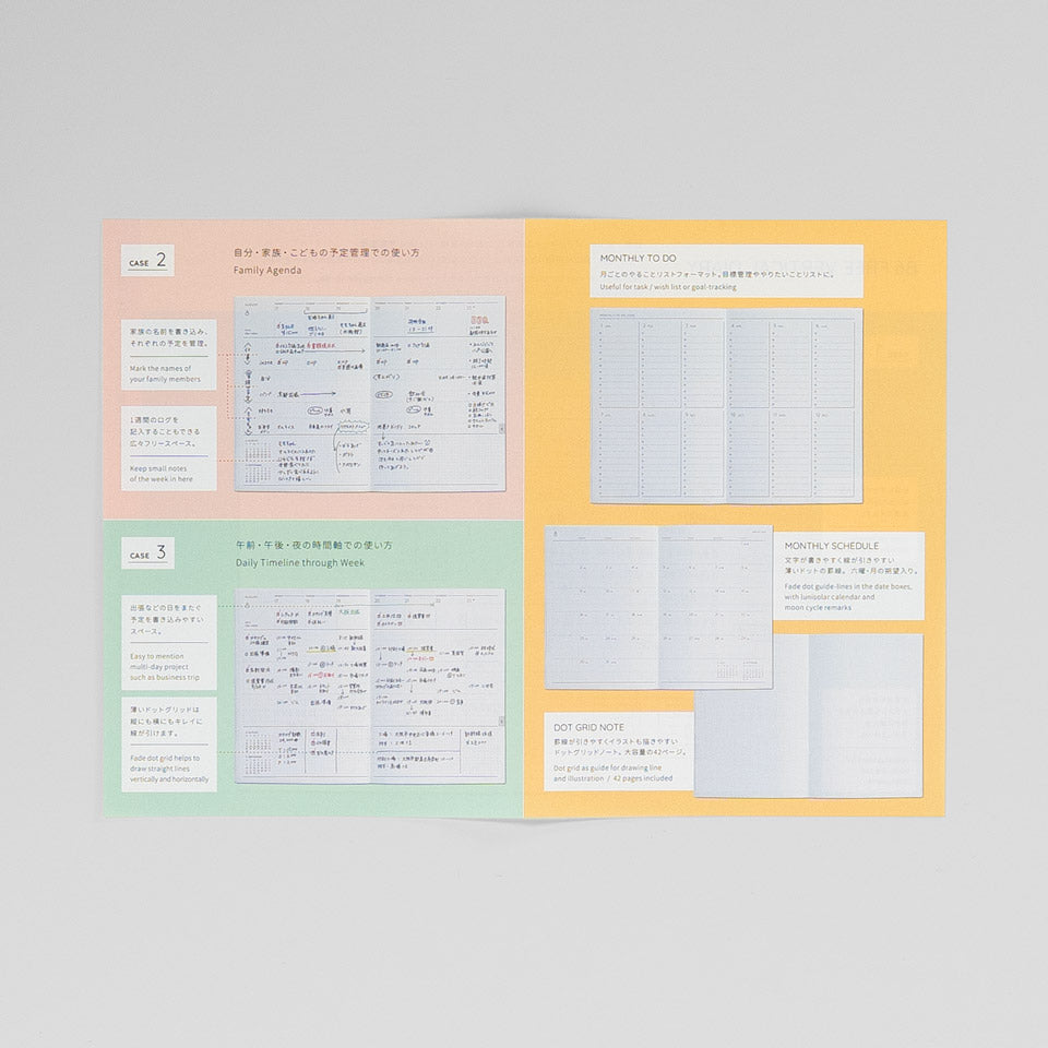 Journal Kalender 2026 / Diary Caston Weekly B6