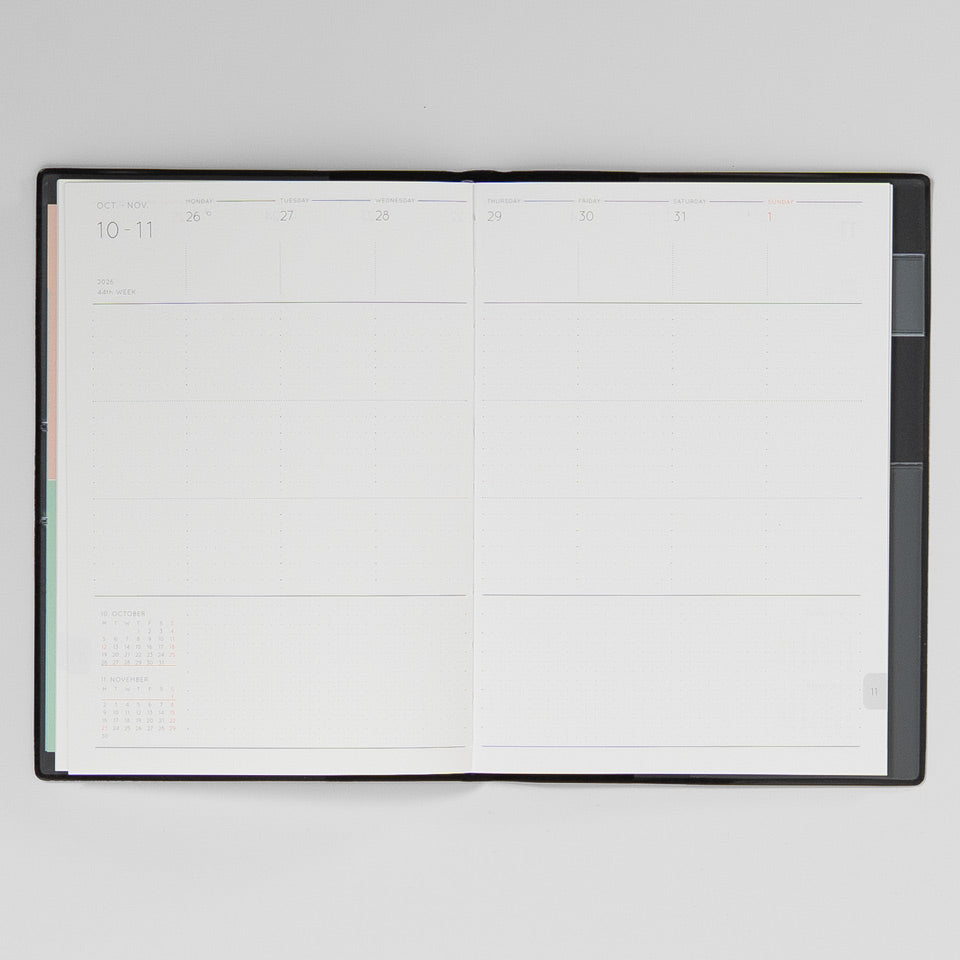 Journal Kalender 2026 / Diary Caston Weekly B6