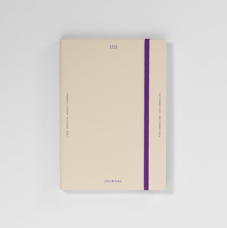 Journal Kalender 2026 / Diary Katy Weekly B6