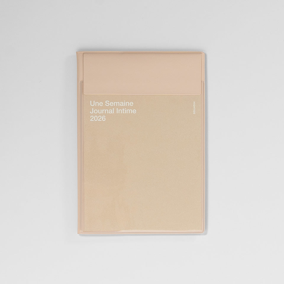 Monatskalender 2026 mit Tasche / Diary Iris B6