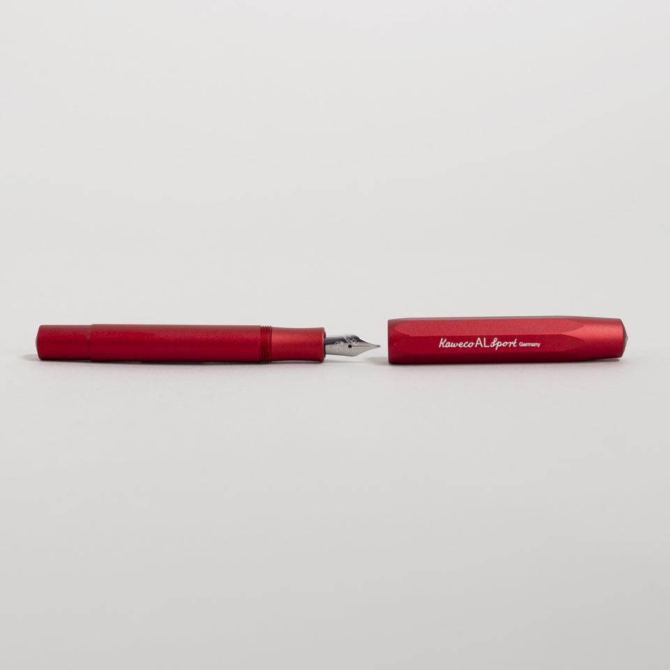 Füllhalter Aluminium Rot - Kaweco Sport