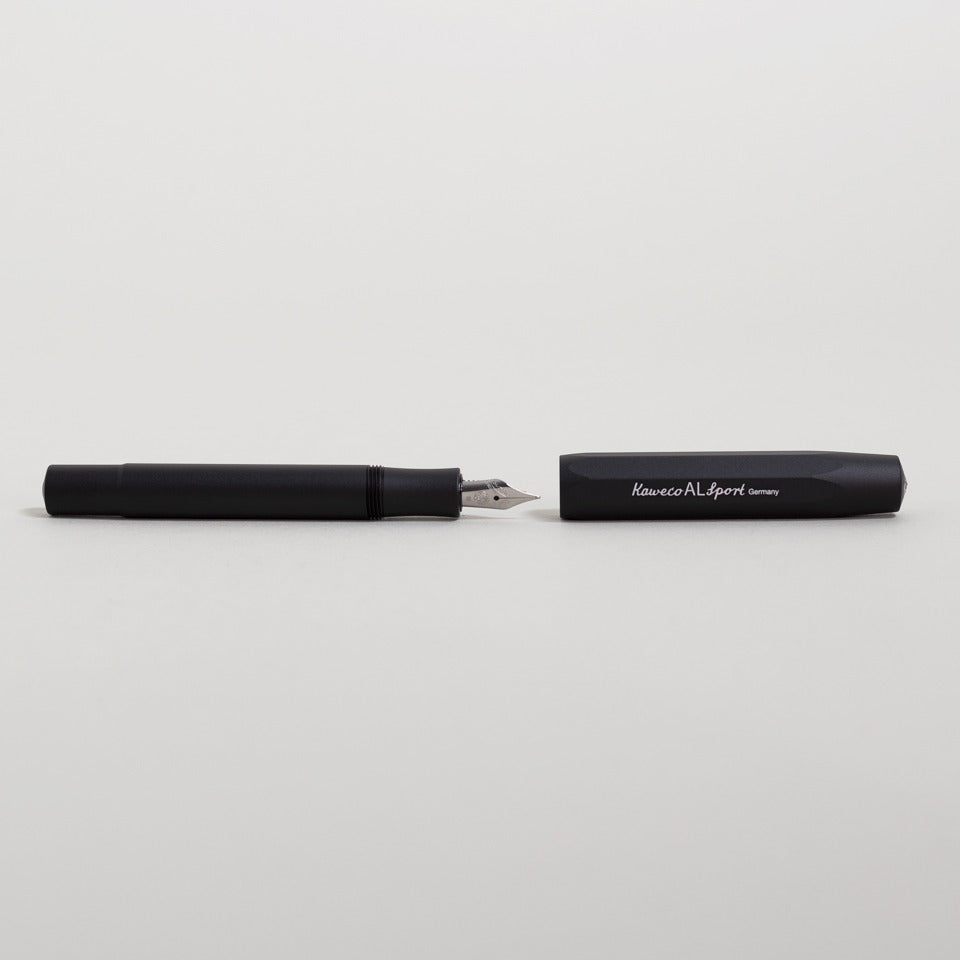 Füllhalter Aluminium Schwarz - Kaweco Sport