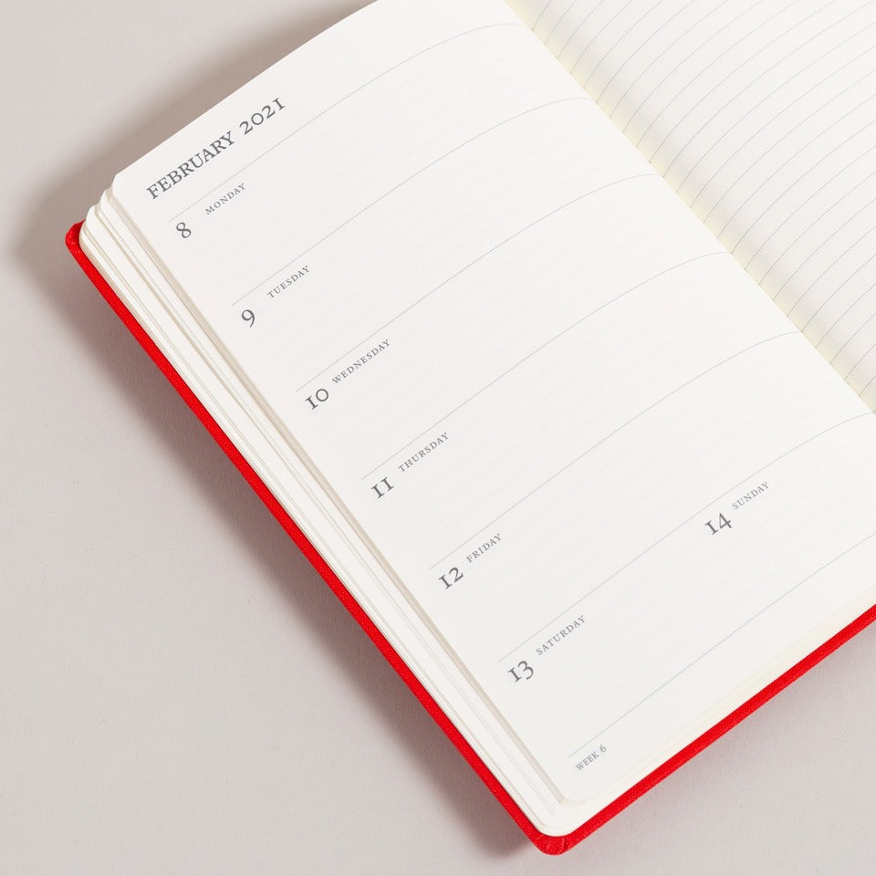 Wochenkalender + Notizen 2026 Monocle