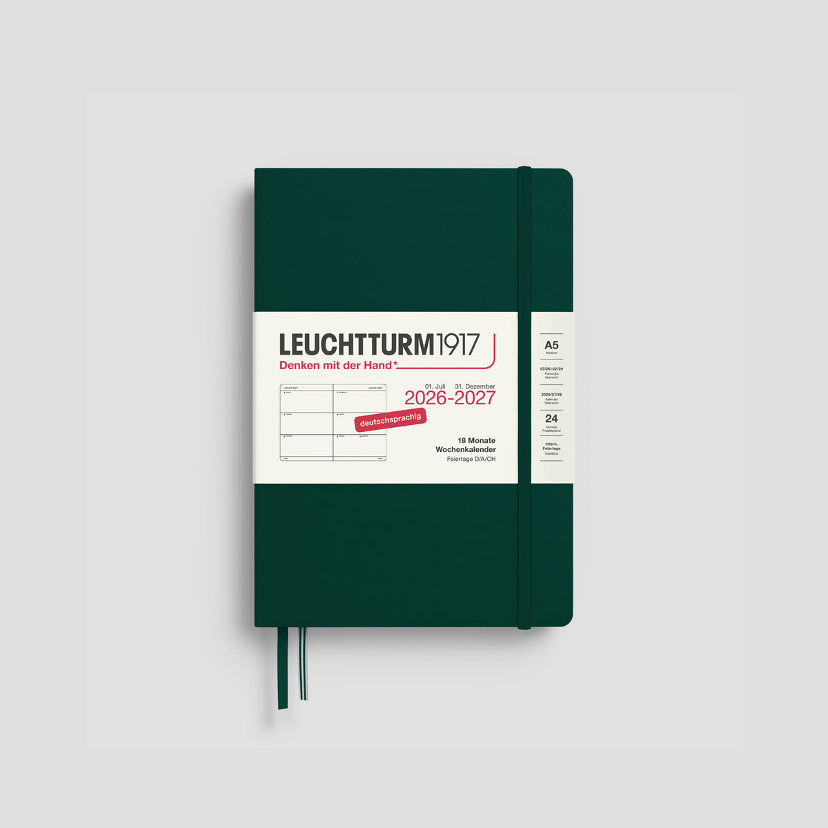18 Monate Wochenkalender 2026/2027
