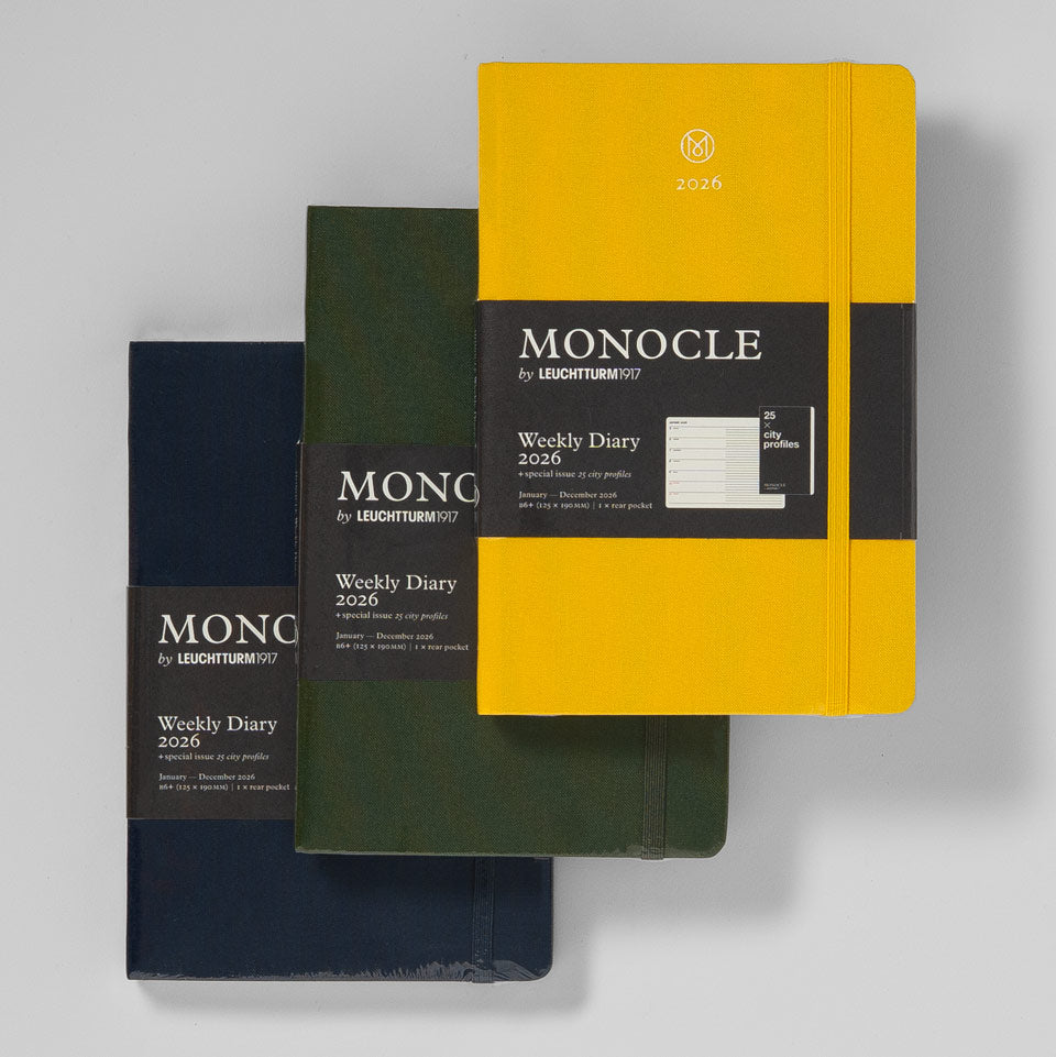 Wochenkalender + Notizen 2026 Monocle