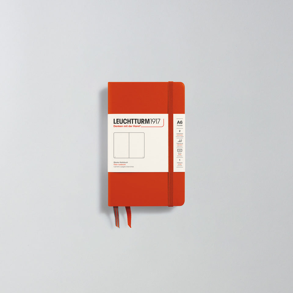 Leuchtturm Notizbuch Pocket A6 Hardcover