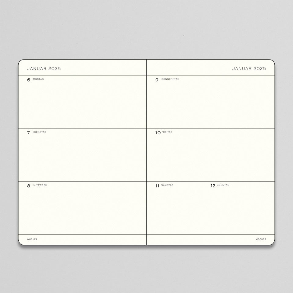 18 Monate Wochenkalender 2026/2027