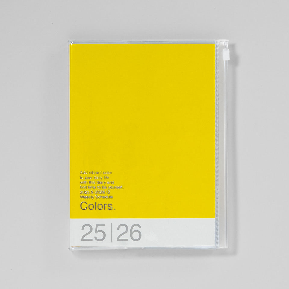 A5 Kalender 2025/26 mit Umschlagtasche Farbe
