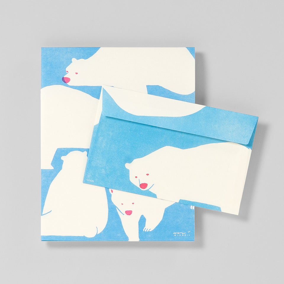 Briefpapier Eisbären