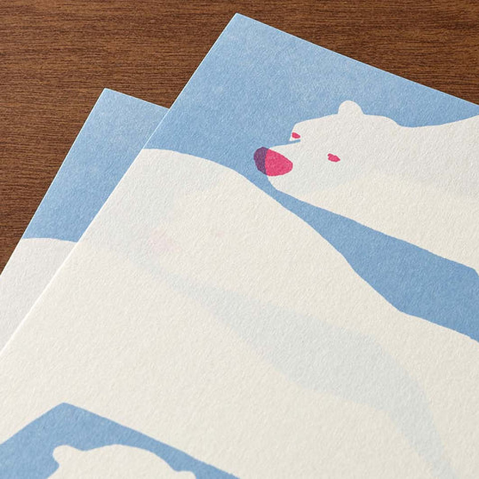 Briefpapier Eisbären
