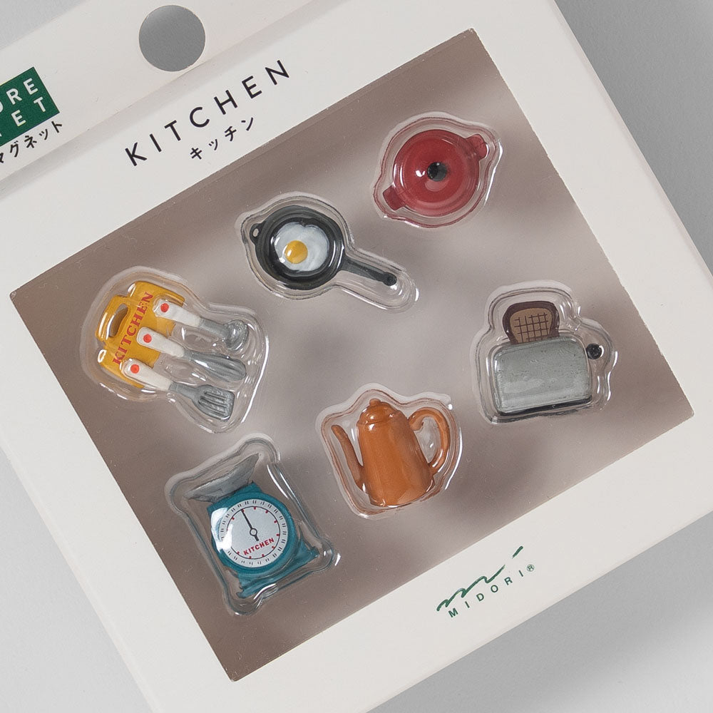 Mini-Magnete Küchengeräte 6er Set