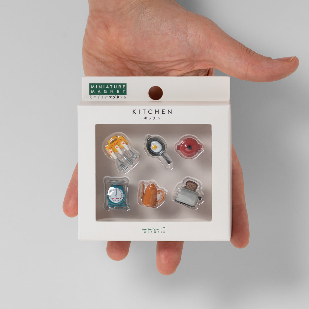 Mini-Magnete Küchengeräte 6er Set