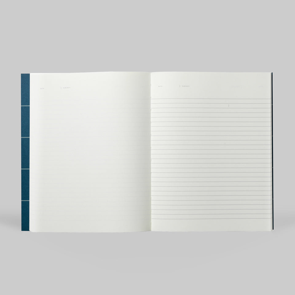 Notizbuch groß dunkelblau Notem / Uma Notebook L