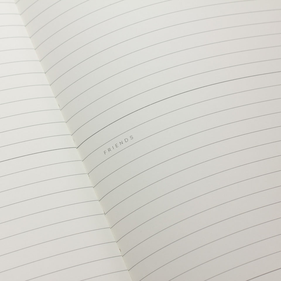 Notizbuch groß dunkelblau Notem / Uma Notebook L