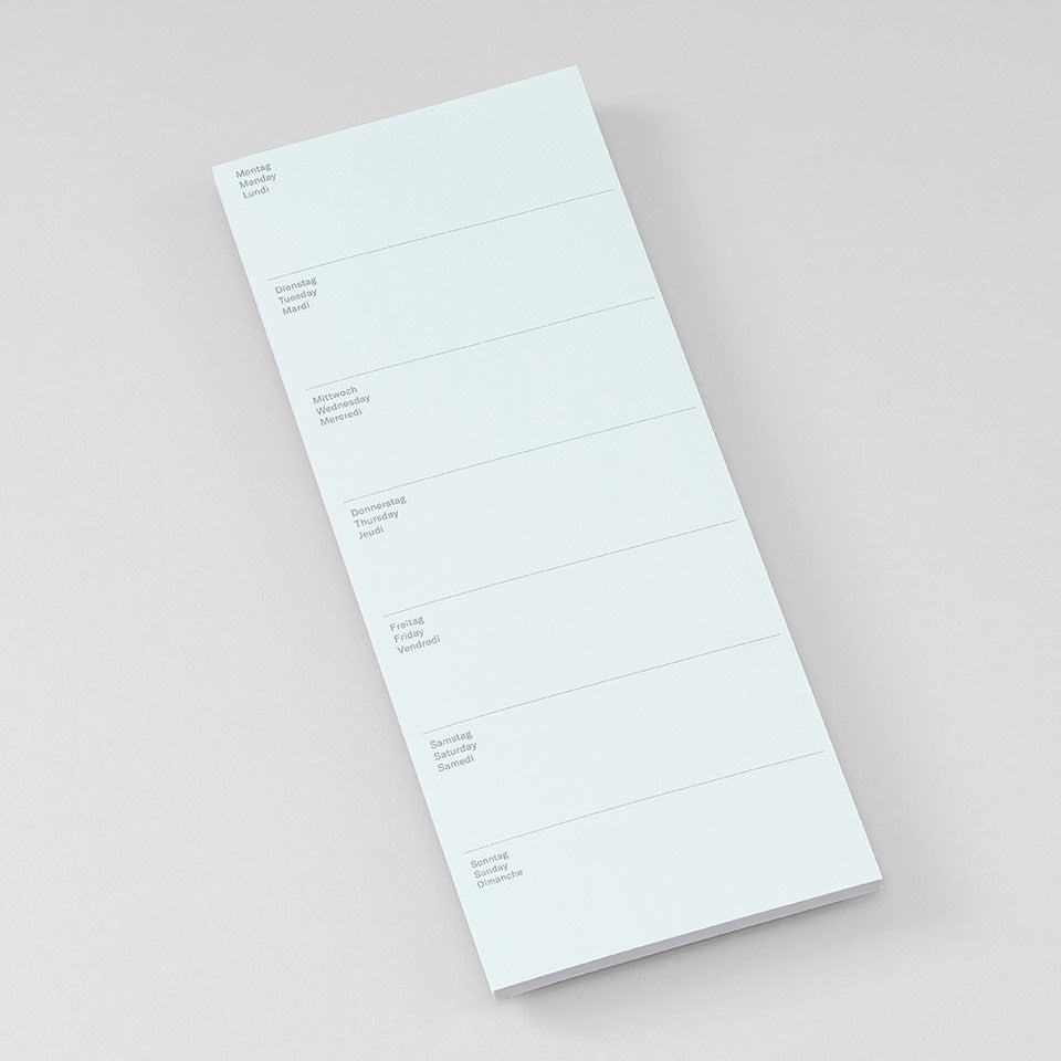Sticky Wochenplaner