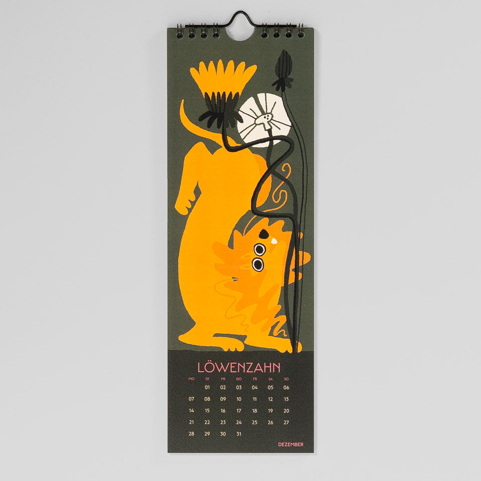 Flora & Fauna Wandkalender 2026