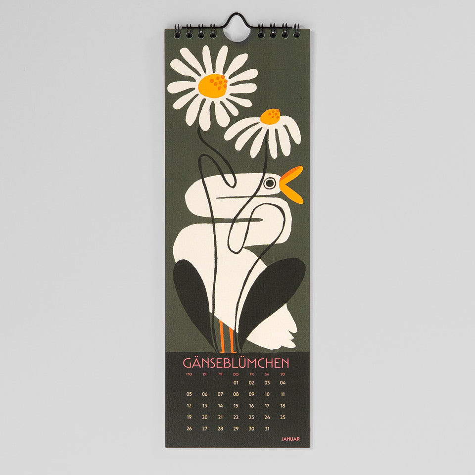 Flora & Fauna Wandkalender 2026