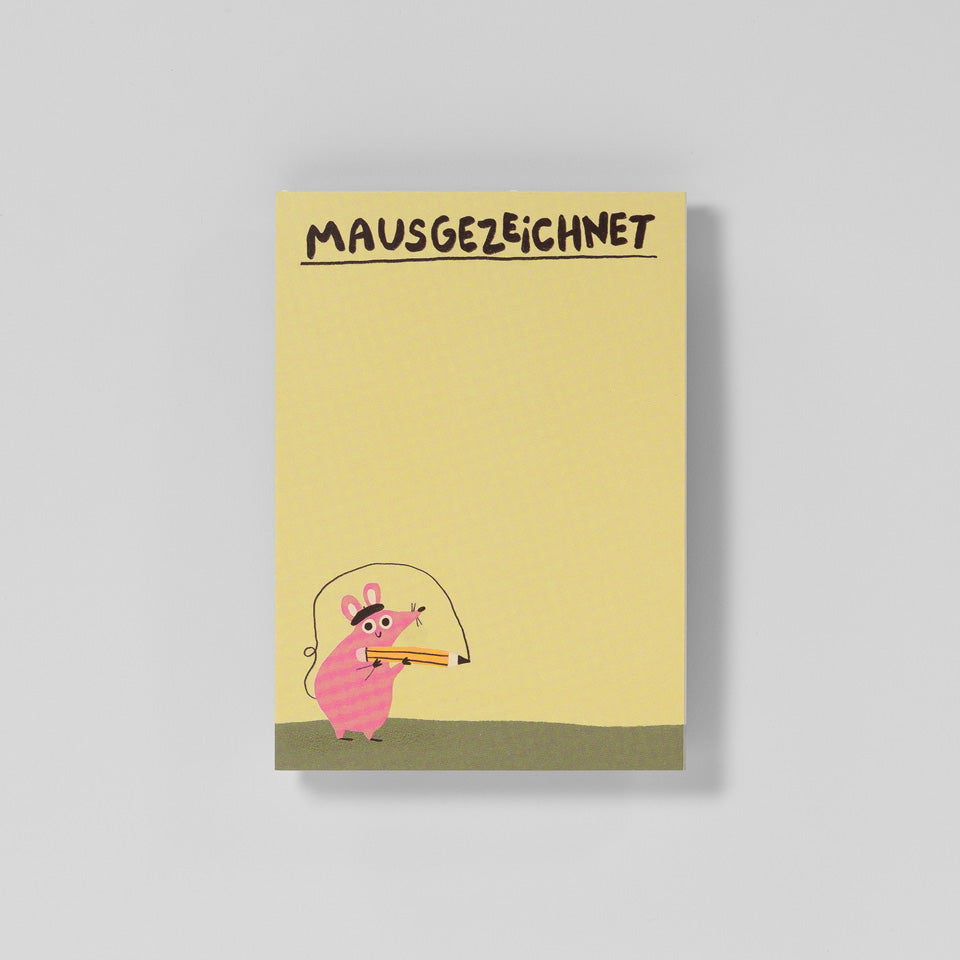 Notizblock - Mausgezeichnet