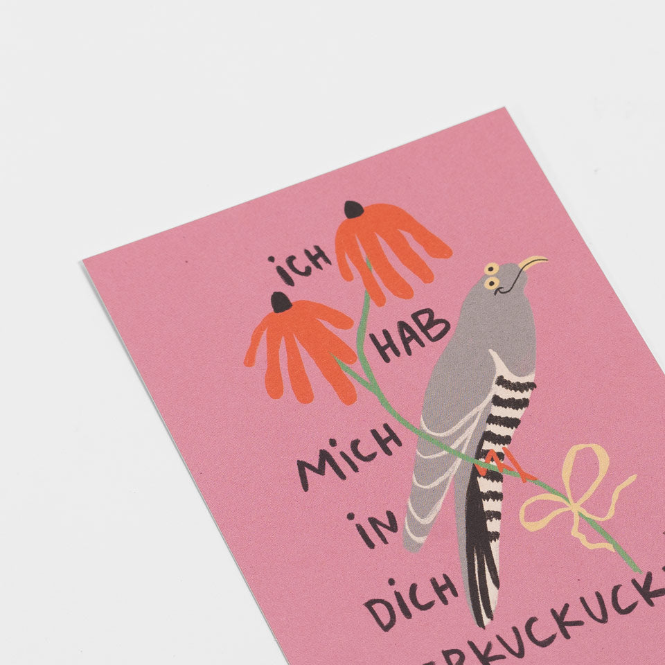 Postkarte Verkuckuckt
