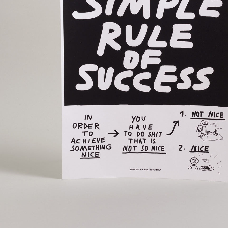 Poster / a simple rule