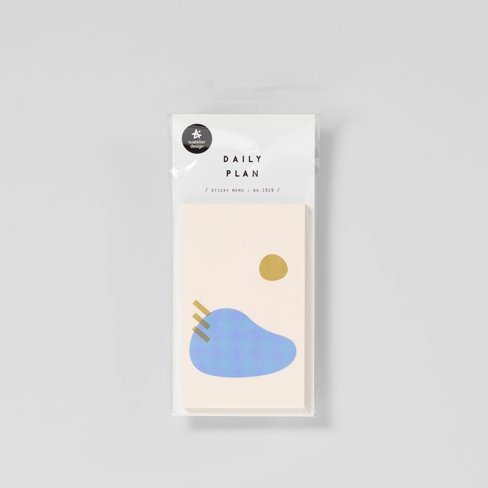 Daily Plan Sticky Memo 1919 Verspielt