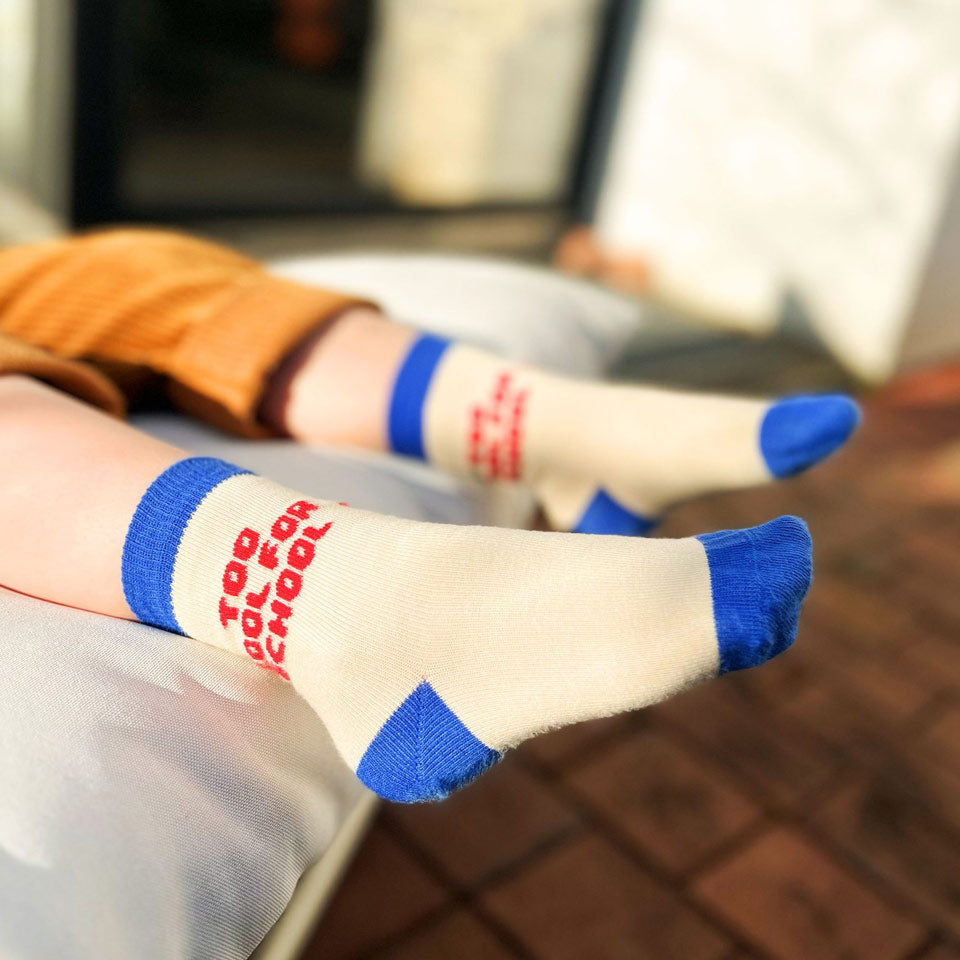 Socken "Too Cool For School"