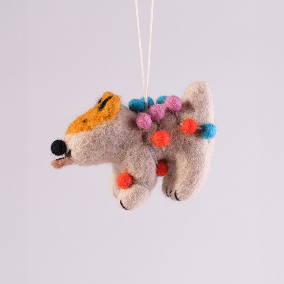 Filzanhänger – Hund Willa