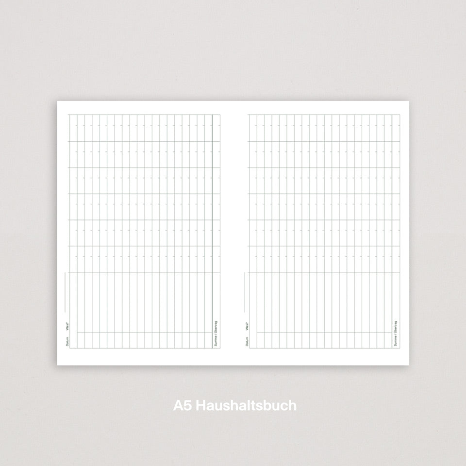 A5 Notizbucheinlagen Spezial X17