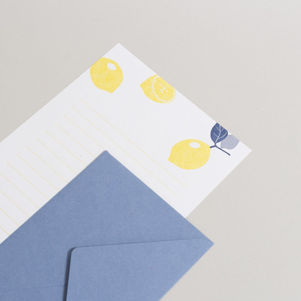 Briefpapierset Letterpress