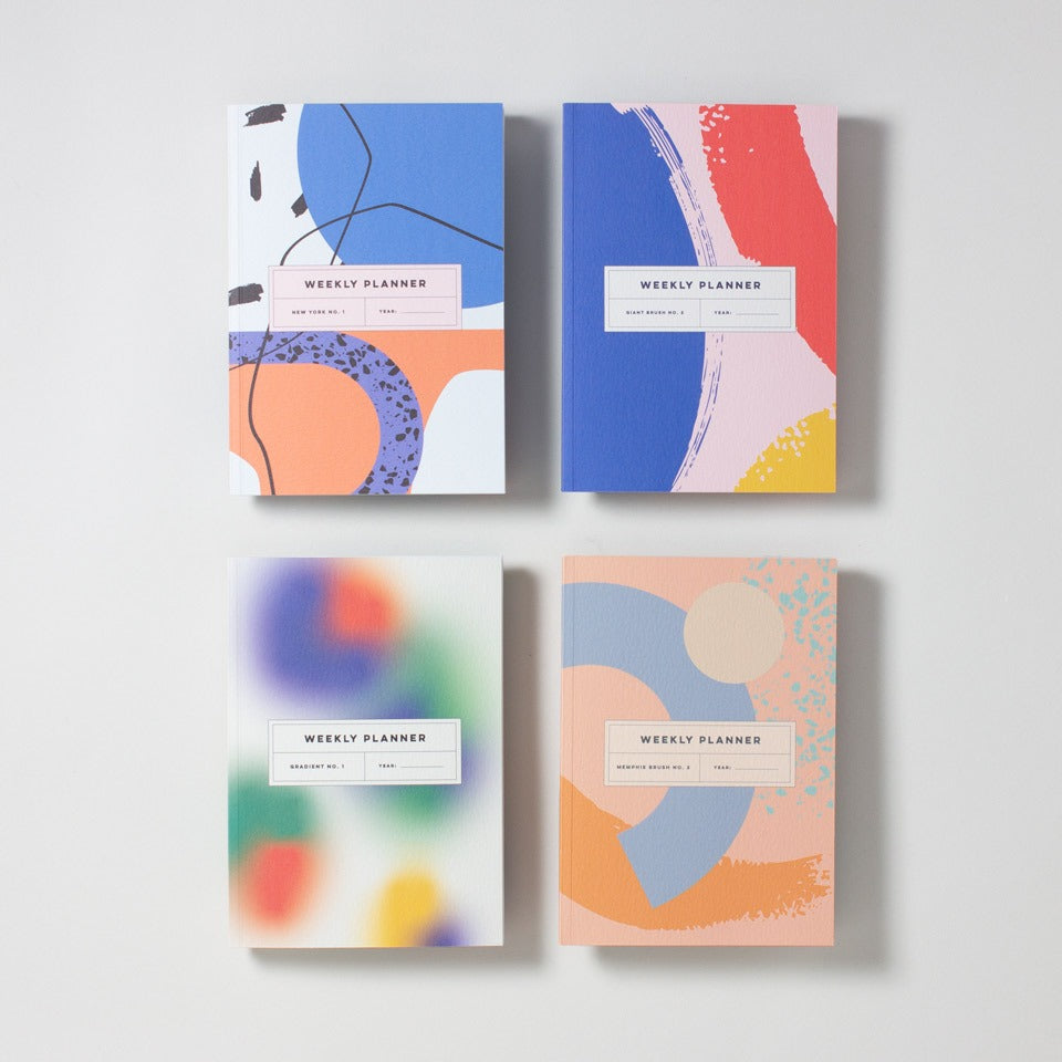 The Completist Wochenplaner A5 Gradient Nr. 1 – Undatierte Kalender
