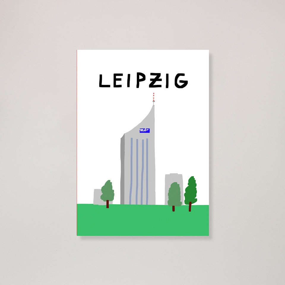 Postkarte Leipzig