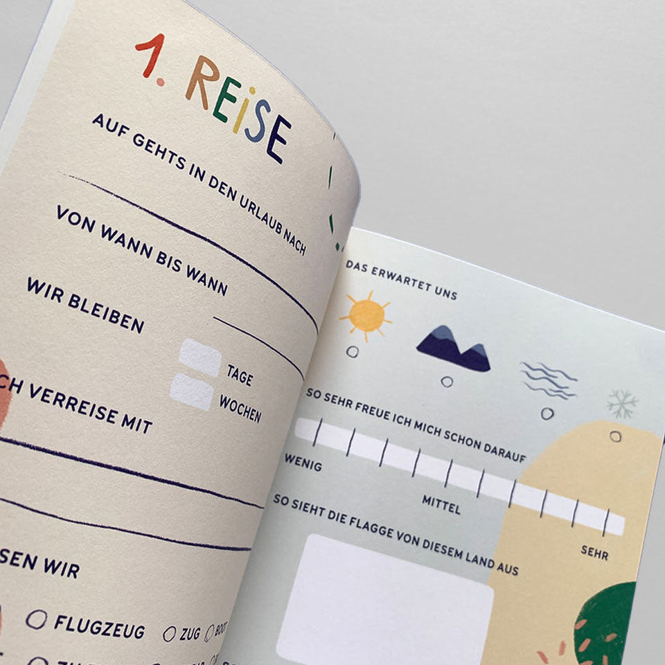 Reisetagebuch Kinder