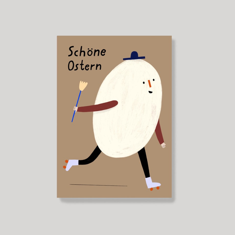 Postkarte Ei Schöne Ostern