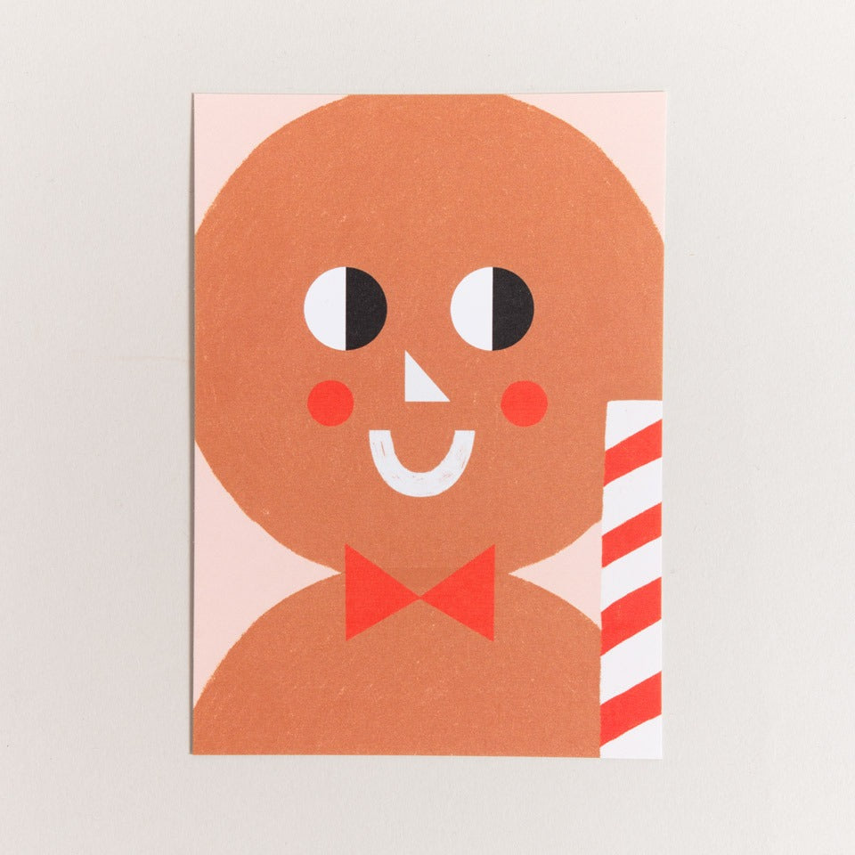 Postkarte Lebkuchenmann