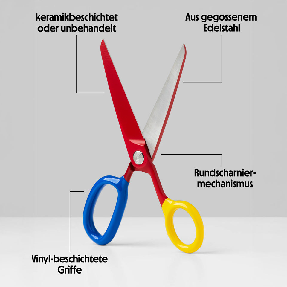 Chroma Schere Rot/Gelb/Blau