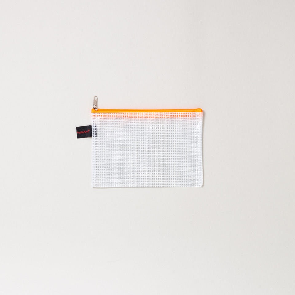 Mesh Bag neon orange für A6
