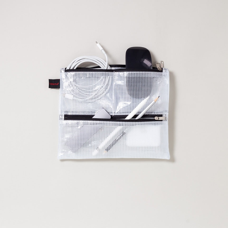 Mesh Bag für A5 mit vier Fächern