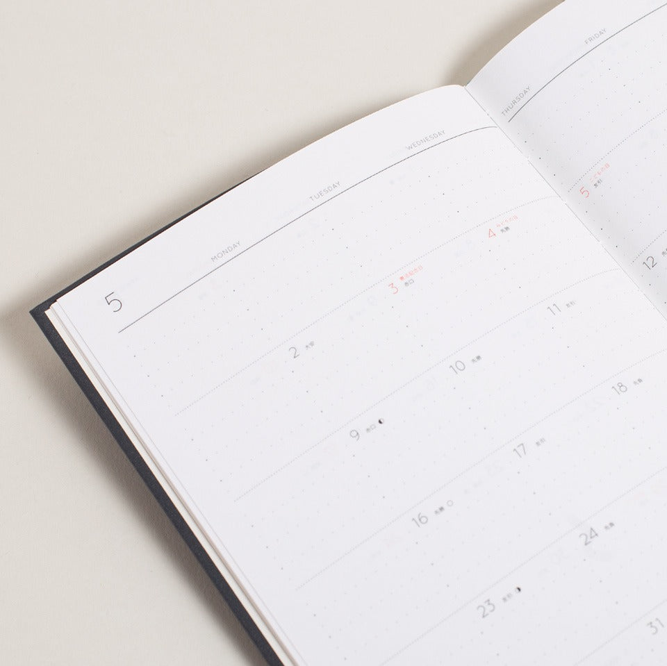 Journal Kalender 2026 / Diary Caston Weekly B6