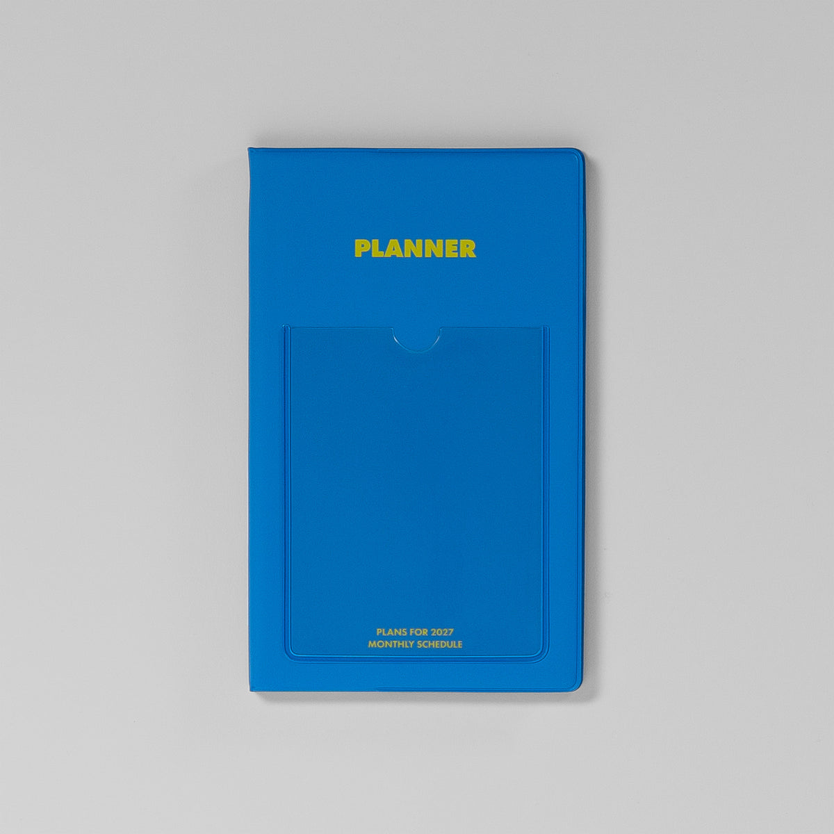 Monatskalender Shine „Planner“ B6 Slim in Blau – Cover-Ansicht #Farbe_Blue