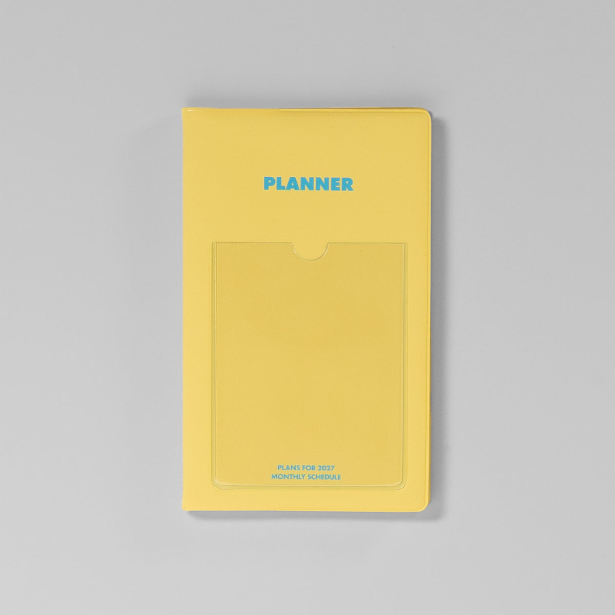Monatskalender Shine „Planner“ B6 Slim in Gelb – Cover-Ansicht #Farbe_Yellow