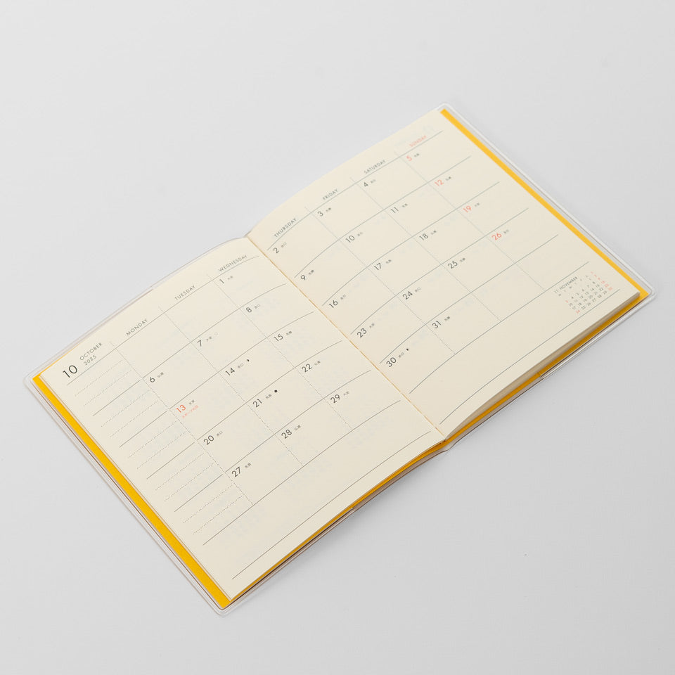 Monatskalender 2026 / Diary Nähe Square