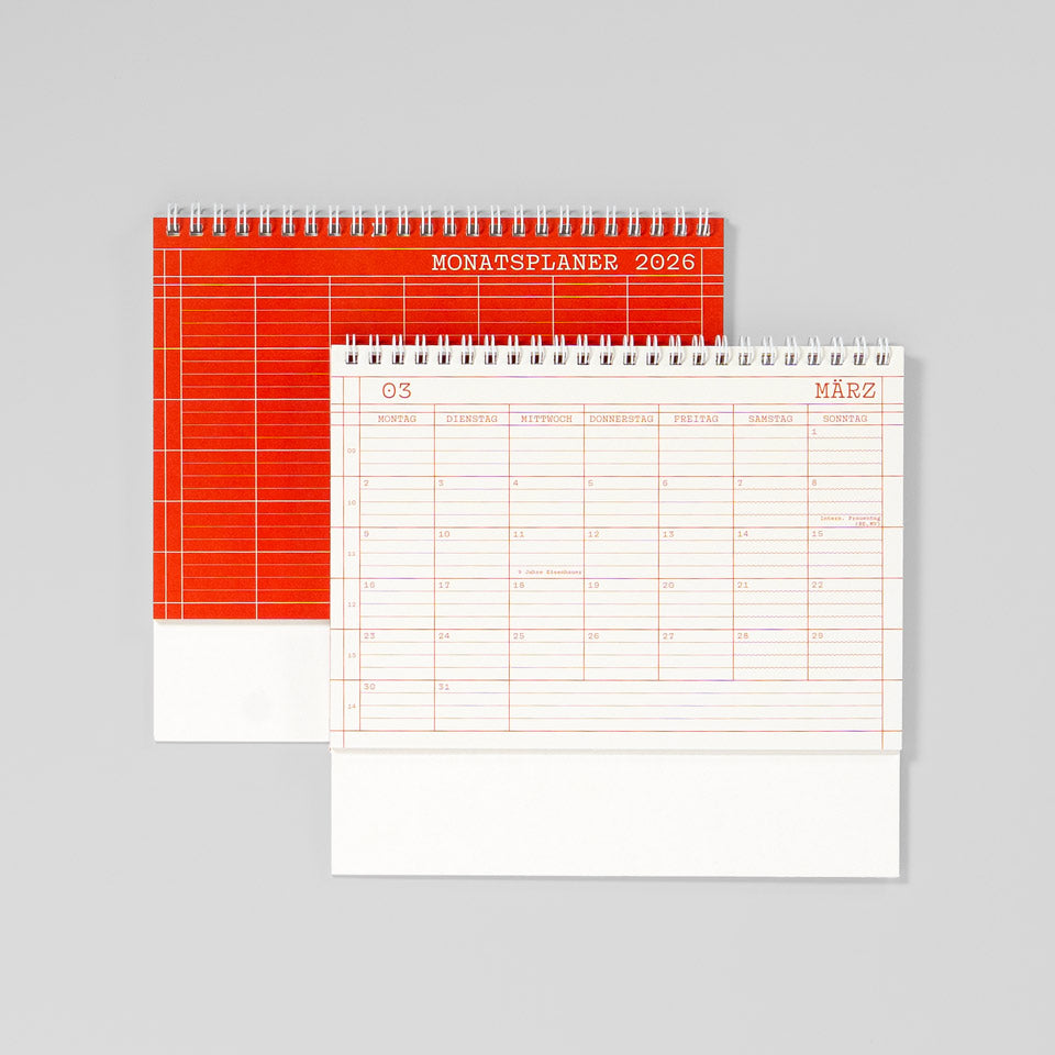Eisenhauer Tischkalender A5 Monat 2026