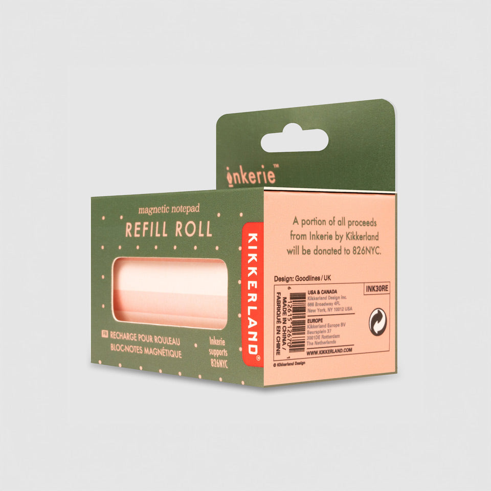 Nachfüllrolle Rollenzettelspender