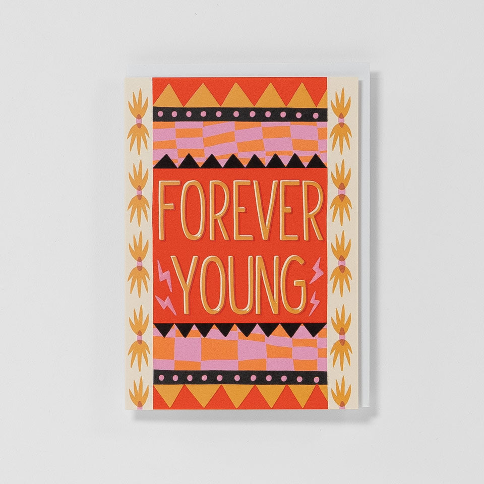 Geburtstagskarte Forever Young