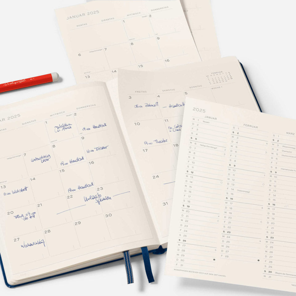 Kalender zum Einkleben 2026 – Monatsplaner