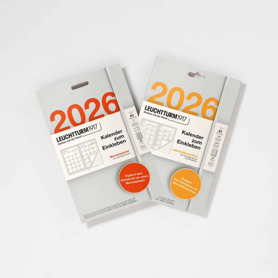 Kalender zum Einkleben 2026 – Monatsplaner